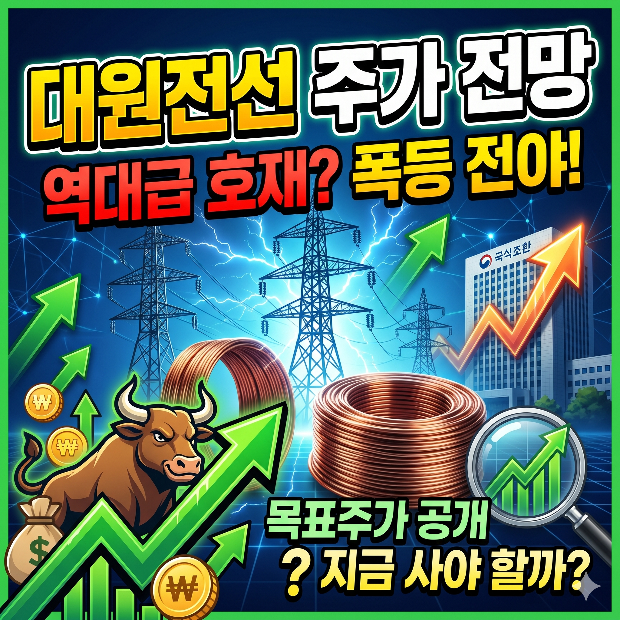 대원전선 주가 전망