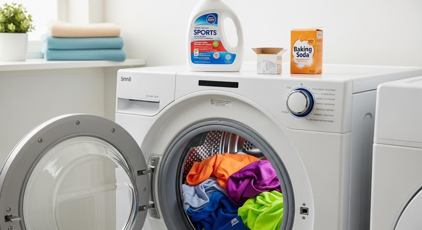 운동복 땀냄새 제거 세탁