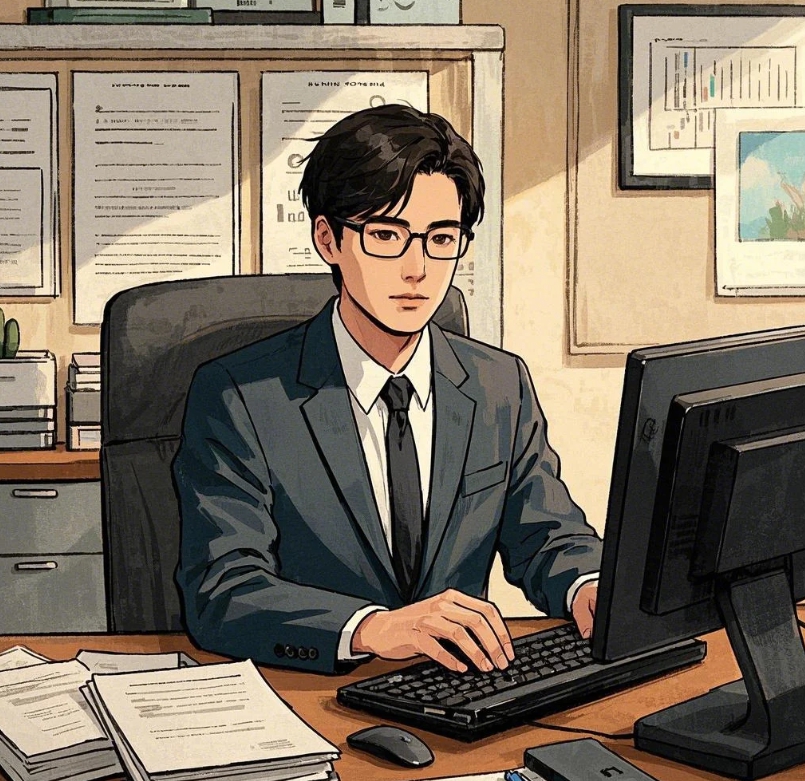 세금 신고하는 이미지