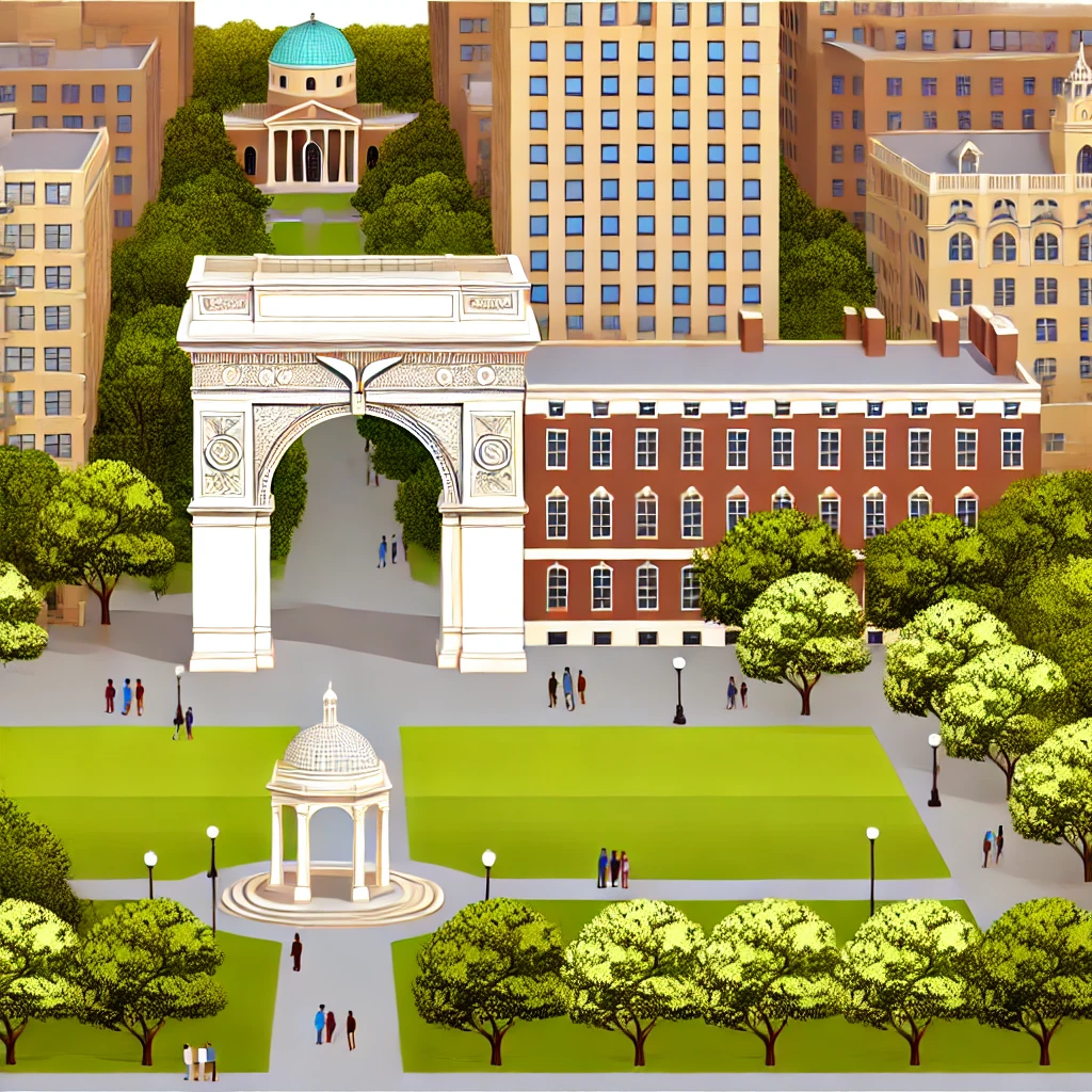 뉴욕 대학교 풍경사진