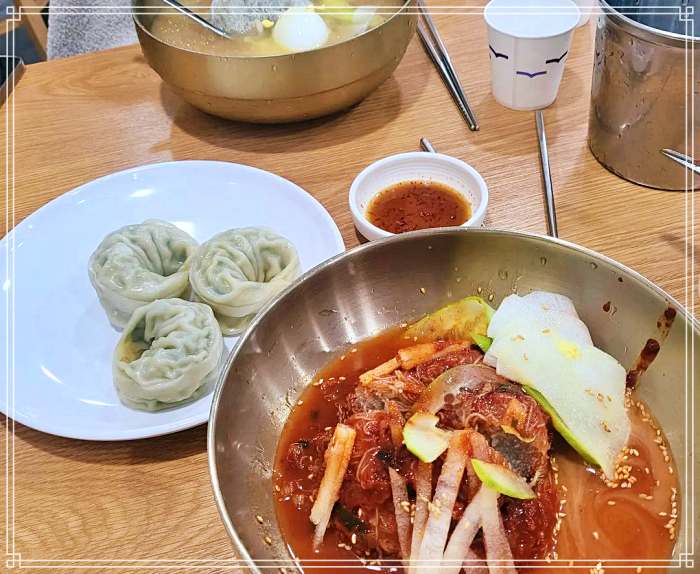 부천 역곡 맛집 5,500원 물냉면, 비빔냉면
