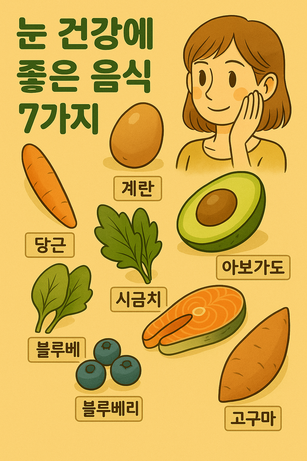 눈 건강에 좋은음식