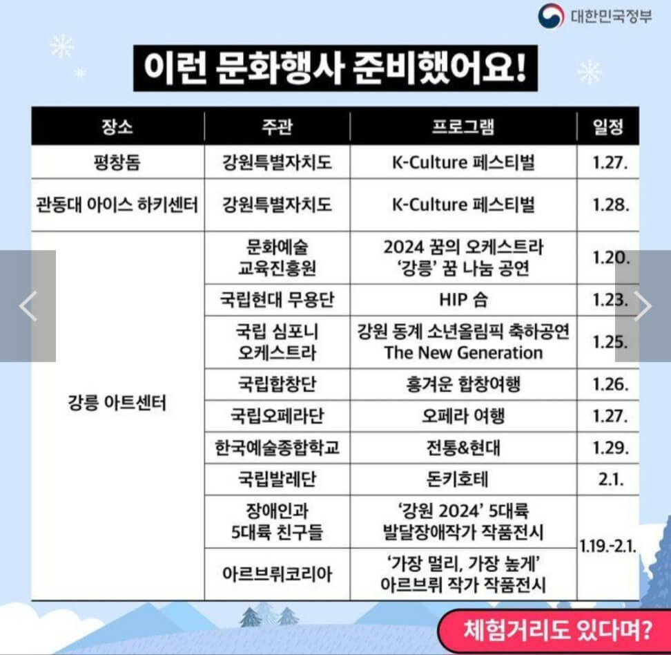 2024 강원동계청소년올림픽

2024 강원동계청소년올림픽
