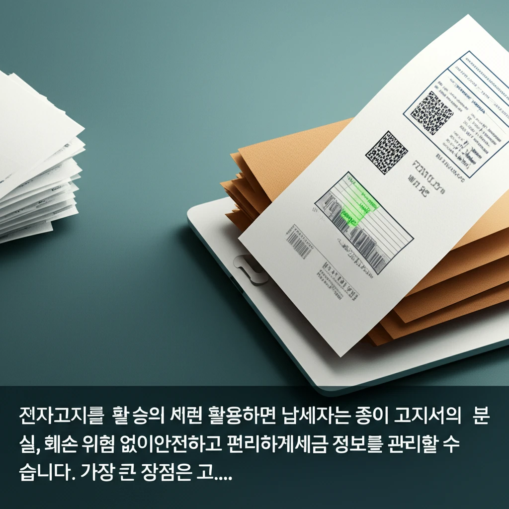 국세 전자고지 전자납부 수수료 결제 ..