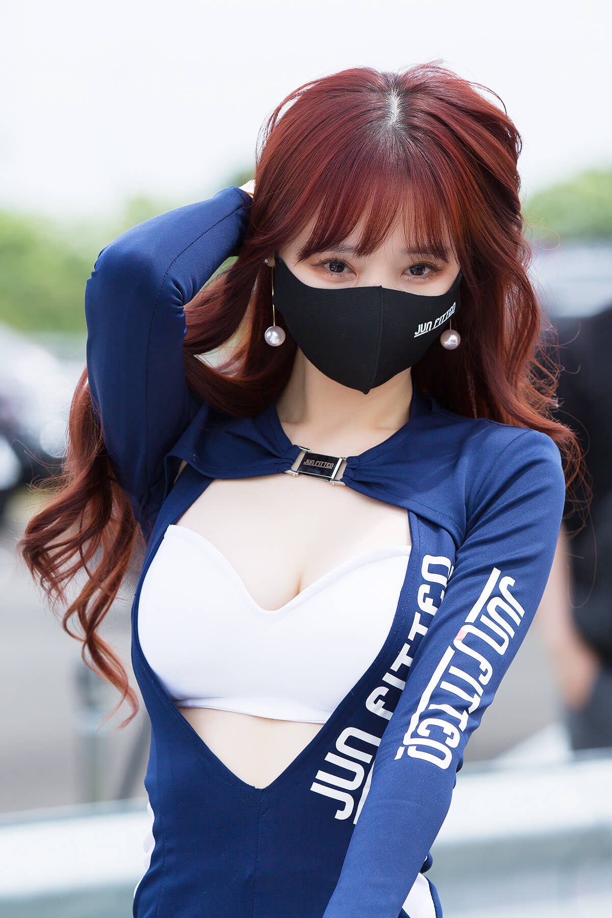 레이싱모델 연두1