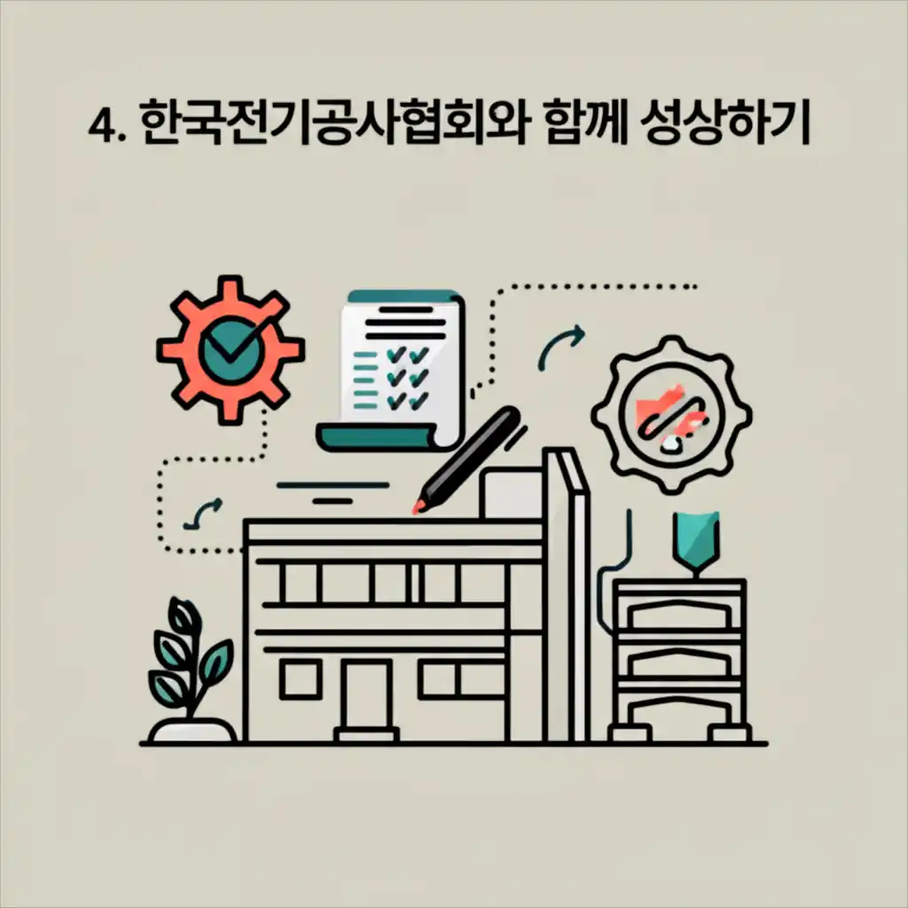 섹션 4. 한국전기공사협회와 함께하는 회원사들의 성장과 미래 비전.