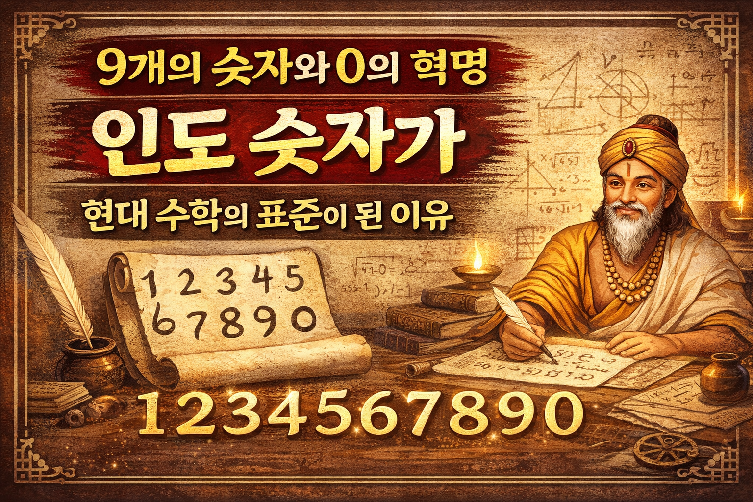 9개의 숫자와 0의 혁명, 인도 숫자가 현대 수학의 표준이 된 이유