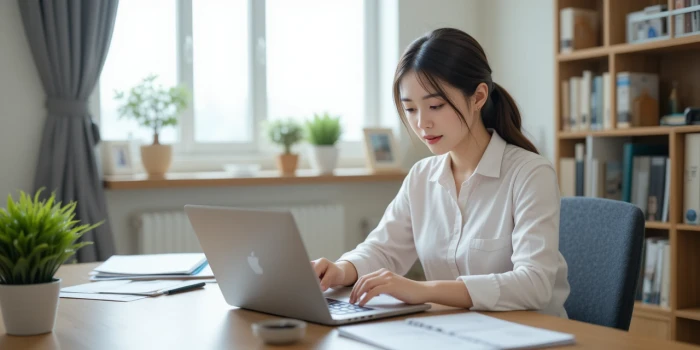 홈택스 사이트에서 근로장려금 대상 여부를 확인하는 직장인