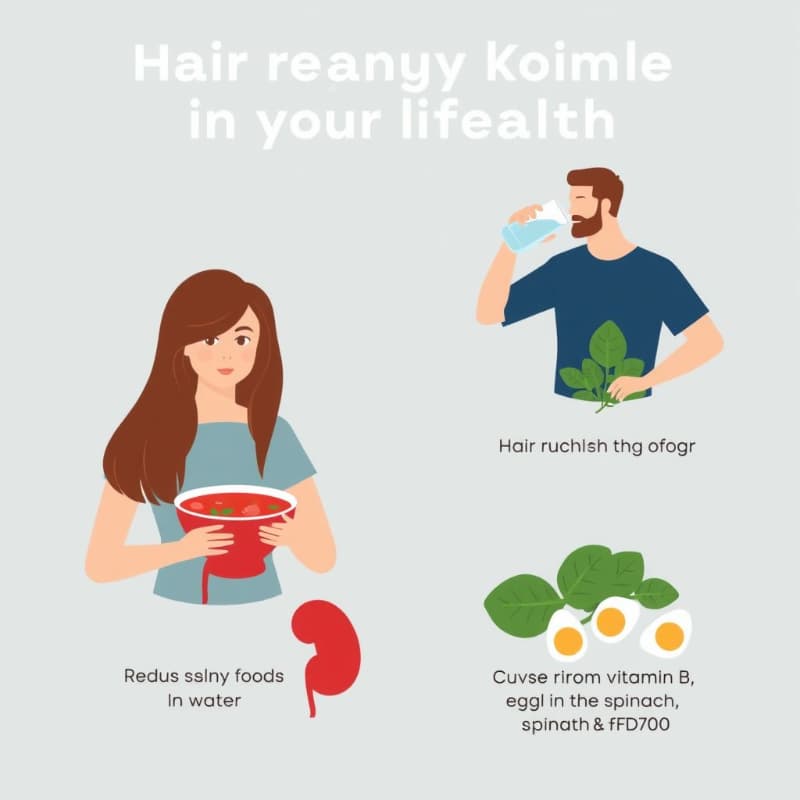 모발 + 신장 건강을 위한 생활 루틴 3가지