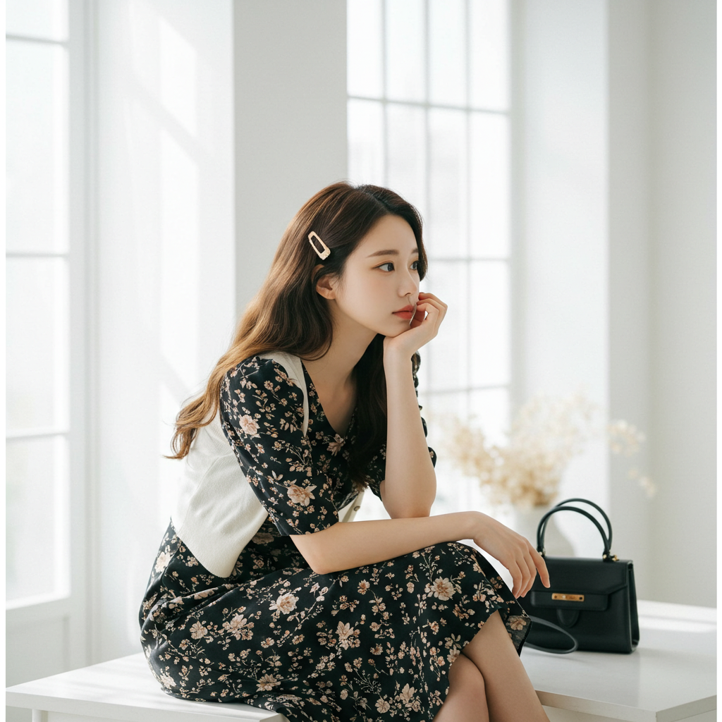 플로럴 원피스