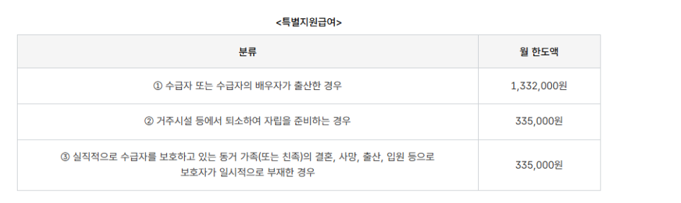 5. 특별지원급여란?