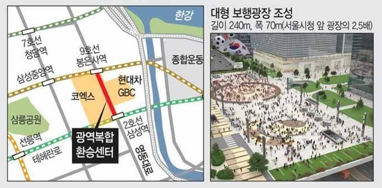 영동대로 광역복합환승센터 위치