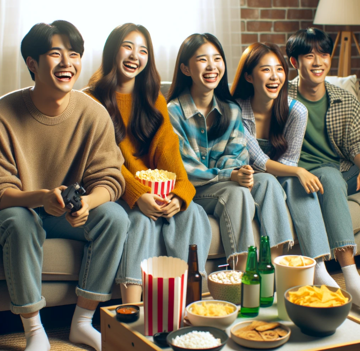 MZ세대가 영화보는 이미지