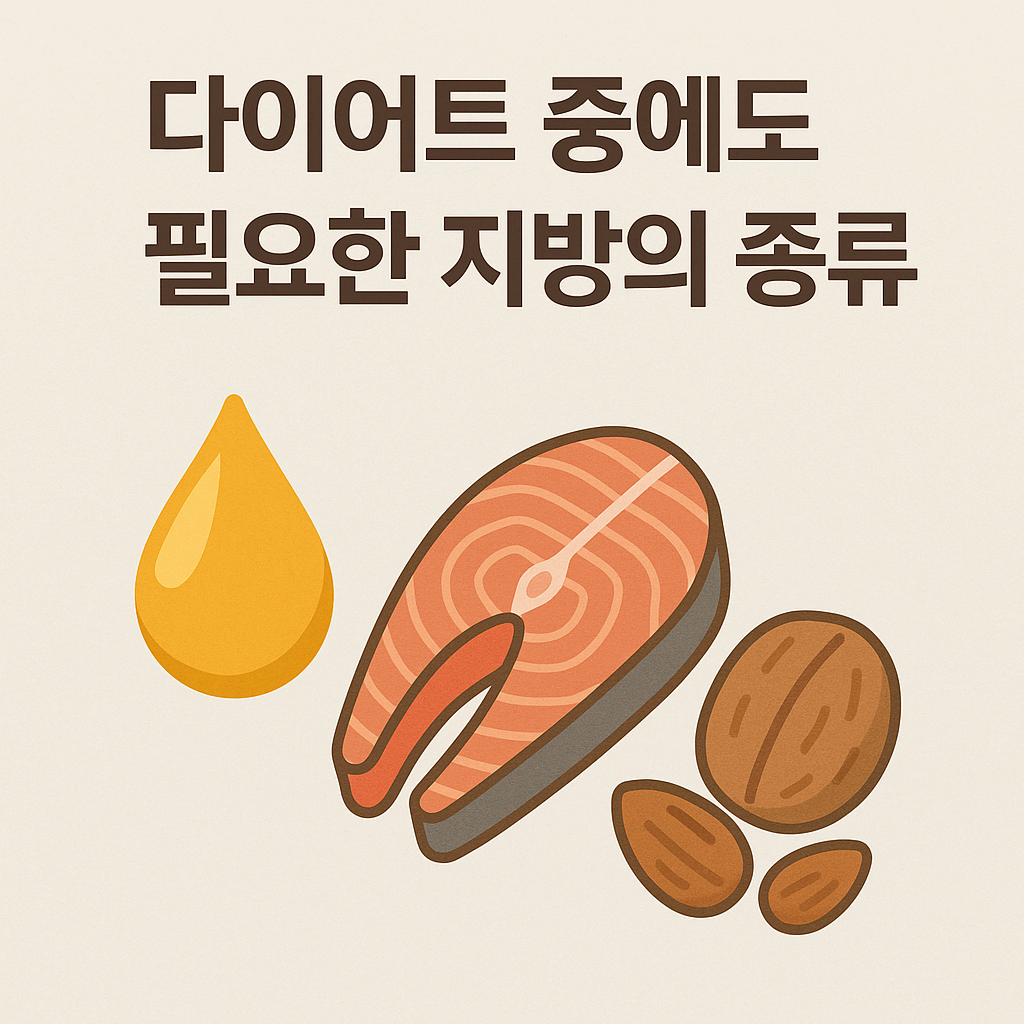 다이어트 중에도 필요한 지방의 종류