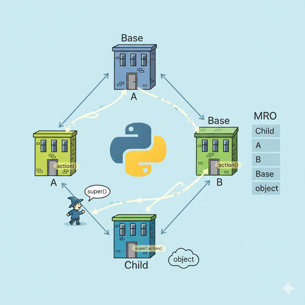 super()와 MRO 알고리즘