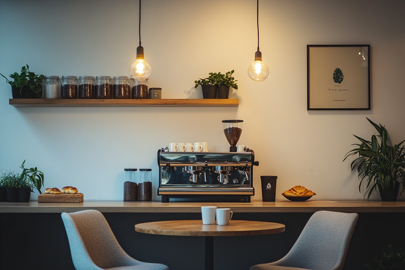 직부등 홈카페 분위기