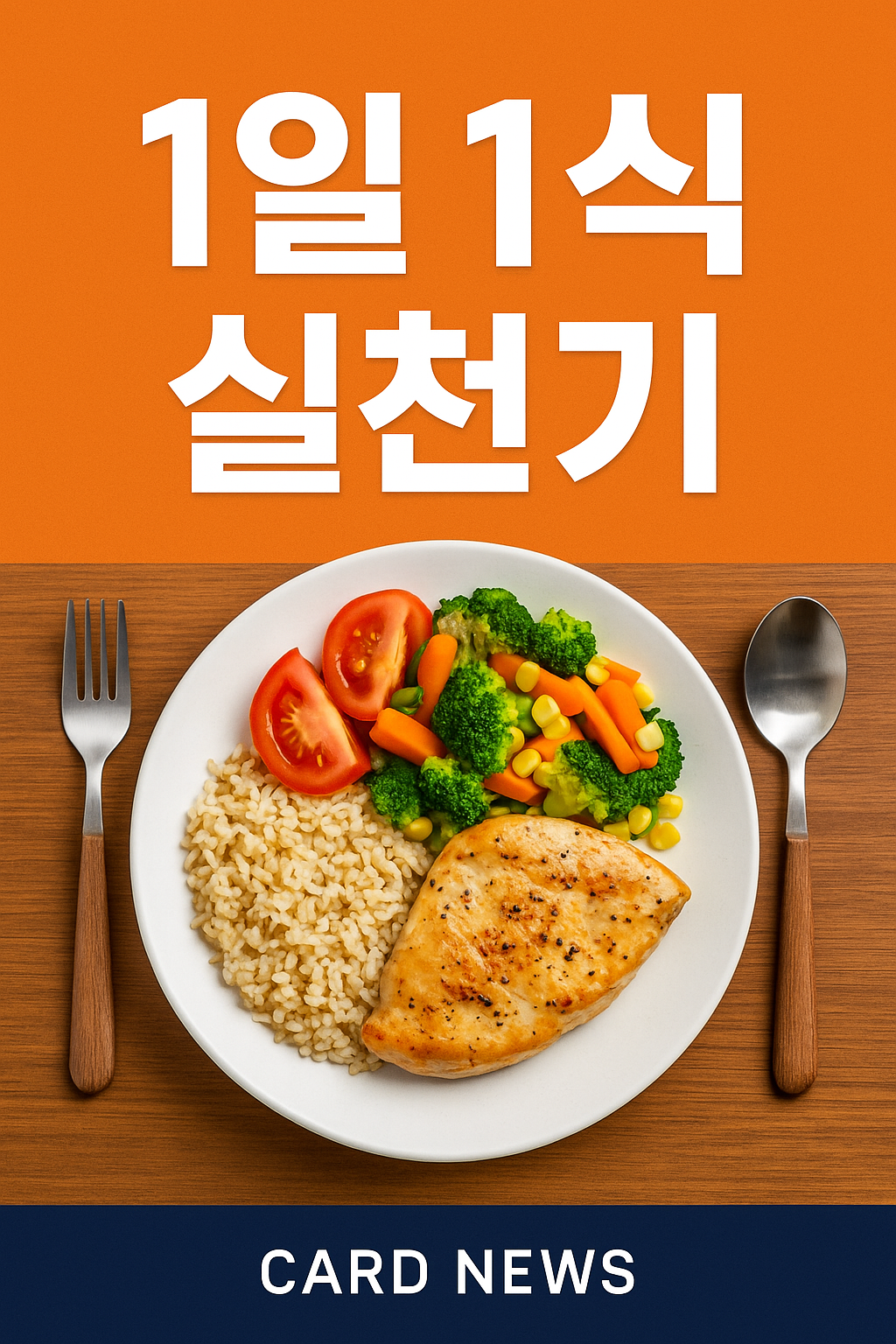 1일 1식 실천기