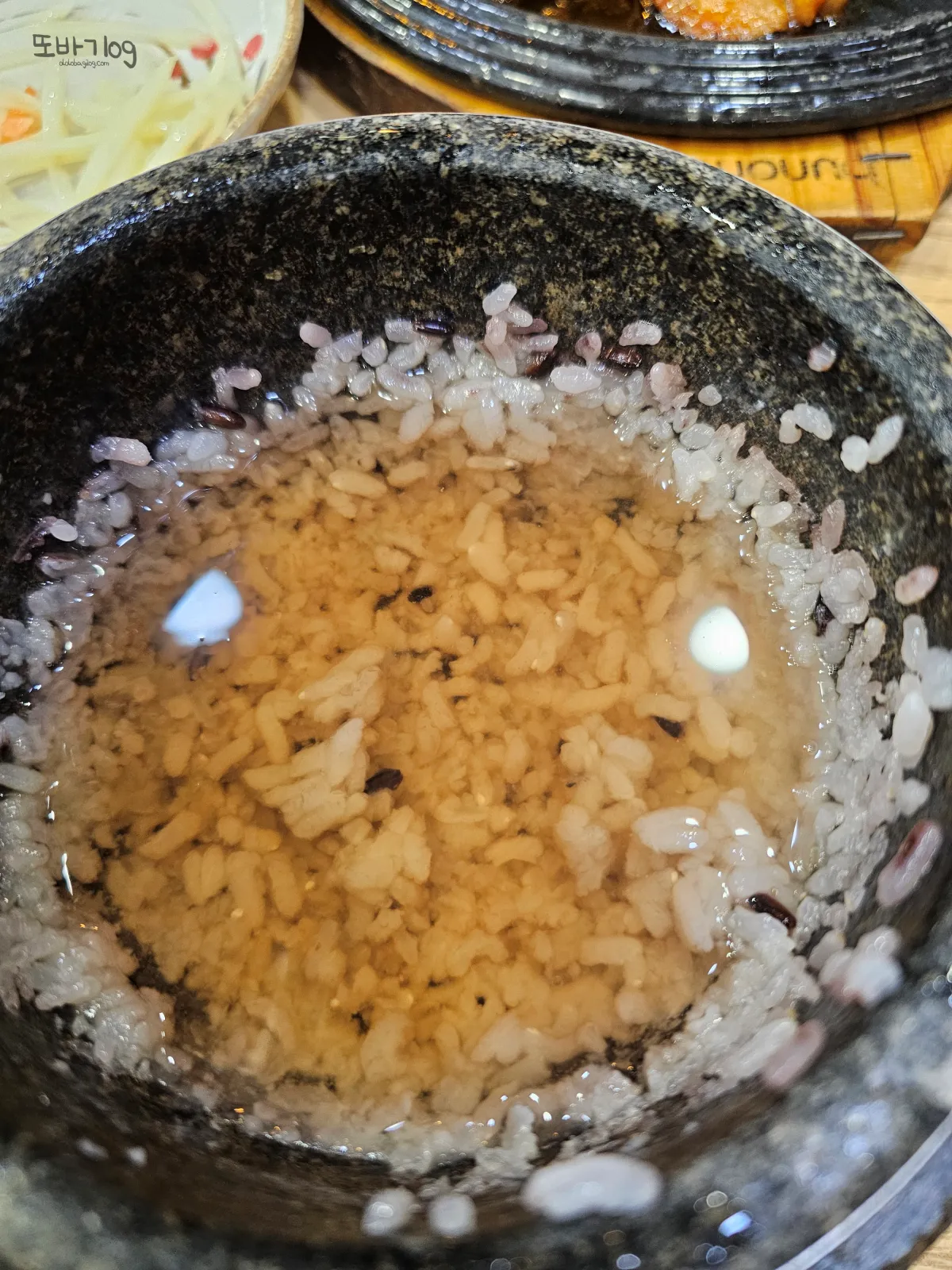 왜관-하늘채정식-숭늉-눌은밥