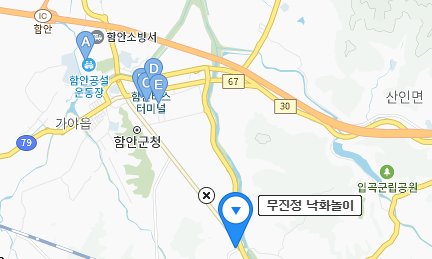 함안낙화놀이 위치
