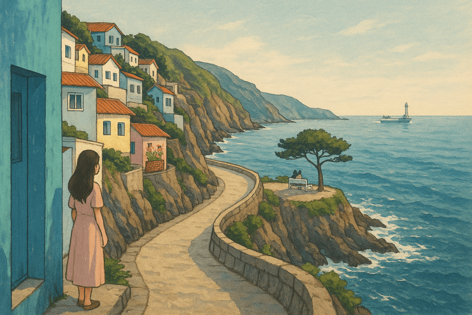 부산 흰여울문화마을, 감성 포토 스팟 5곳