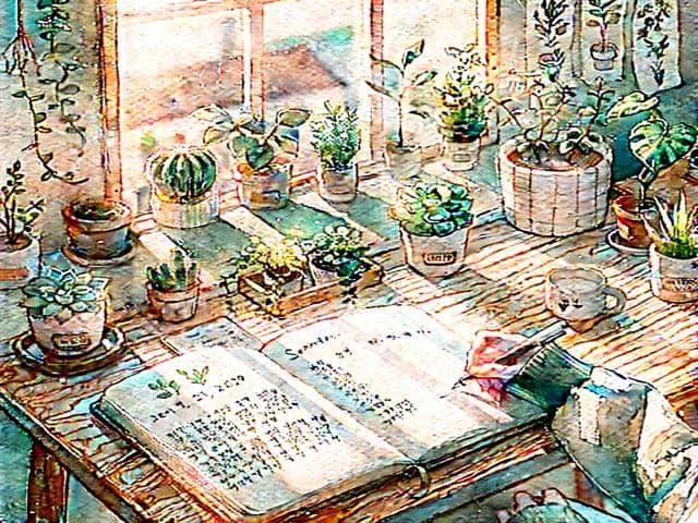 반려 식물 일기 쓰는 법