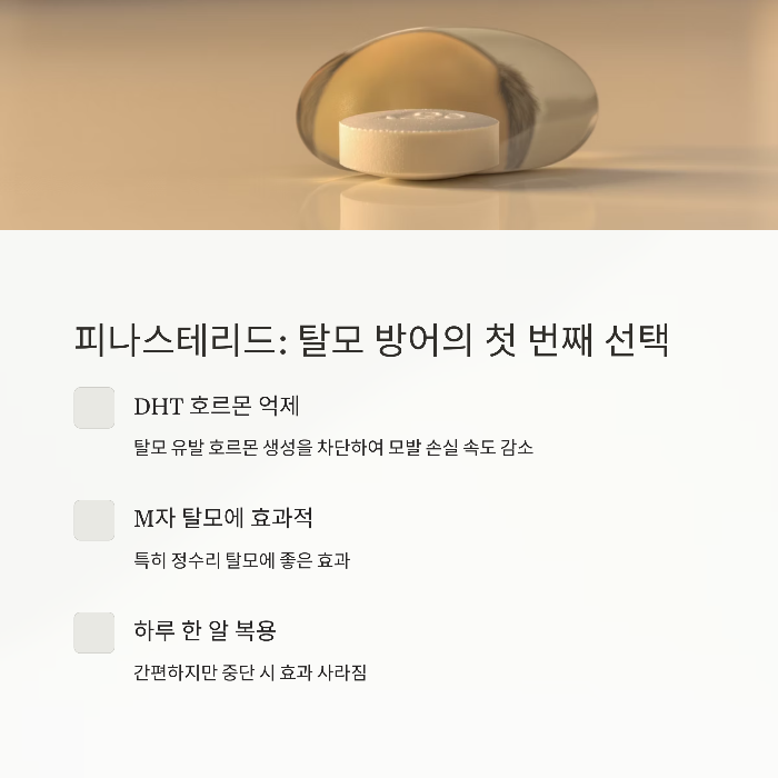 피나스테리드 계열 탈모약