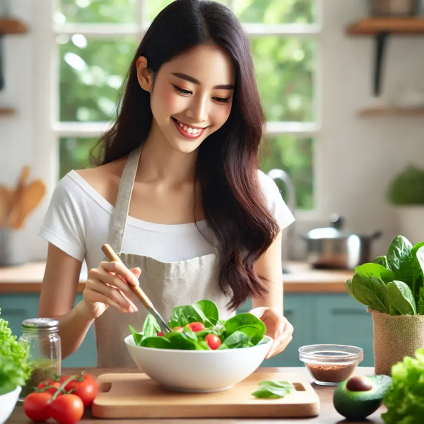 건강한 젊은 아시아 남성이 운동하는 모습