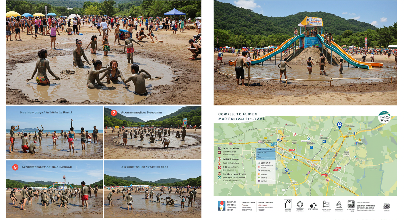 🌊 보령머드축제 숙박 및 교통 완벽 가이드 🚍🛏️