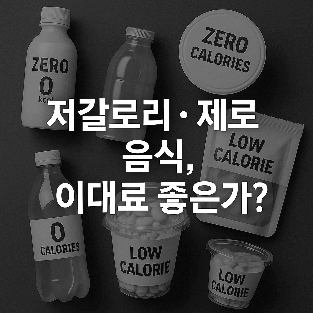 “저칼로리 제로음식, 이대로 좋은가?”