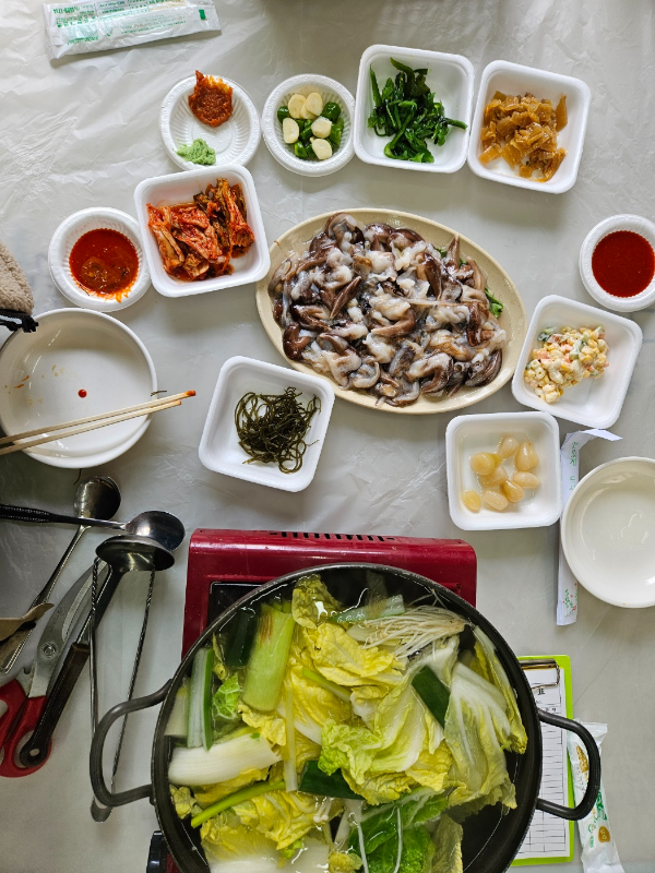 샤브샤브 한상차림