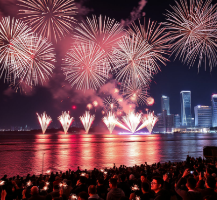 여의도불꽃축제그림