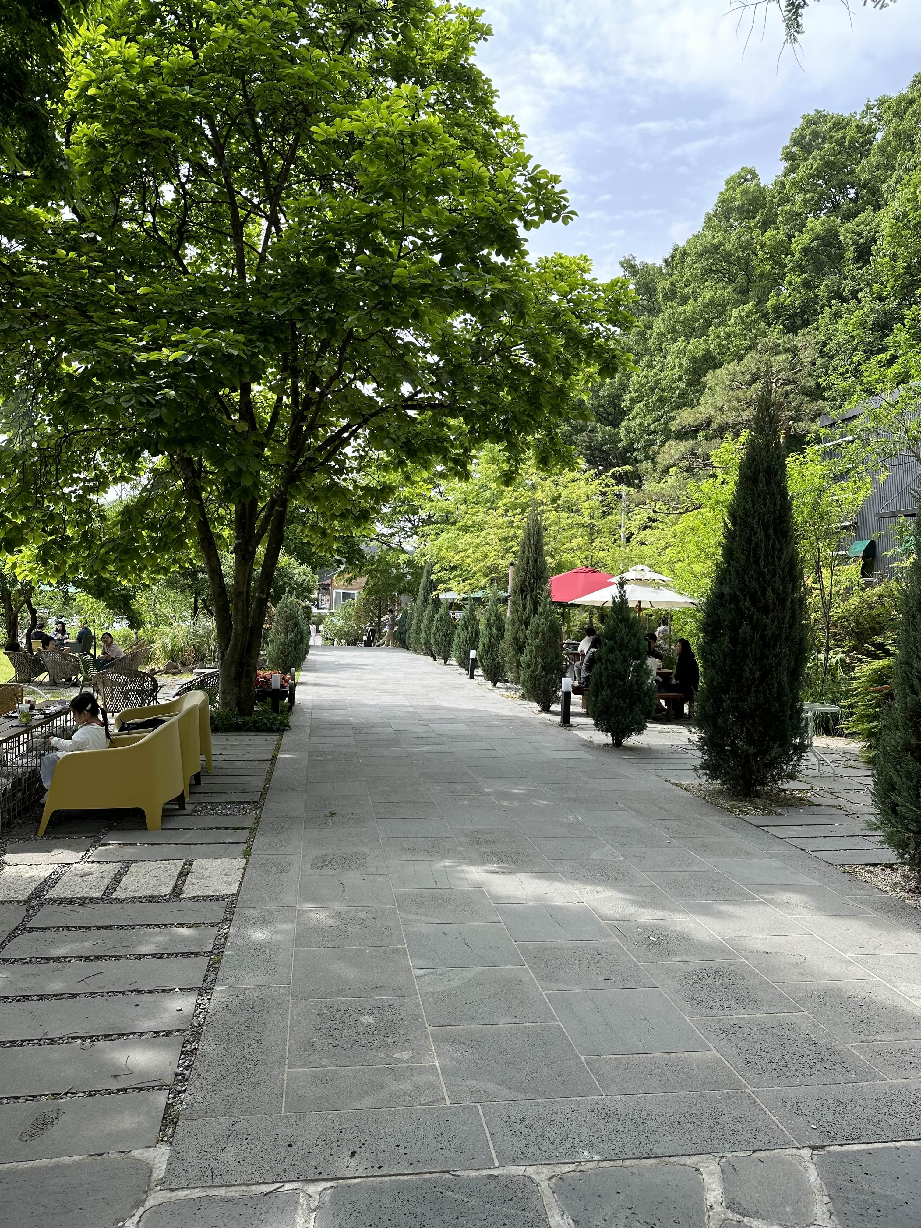 수피아 카페 정원