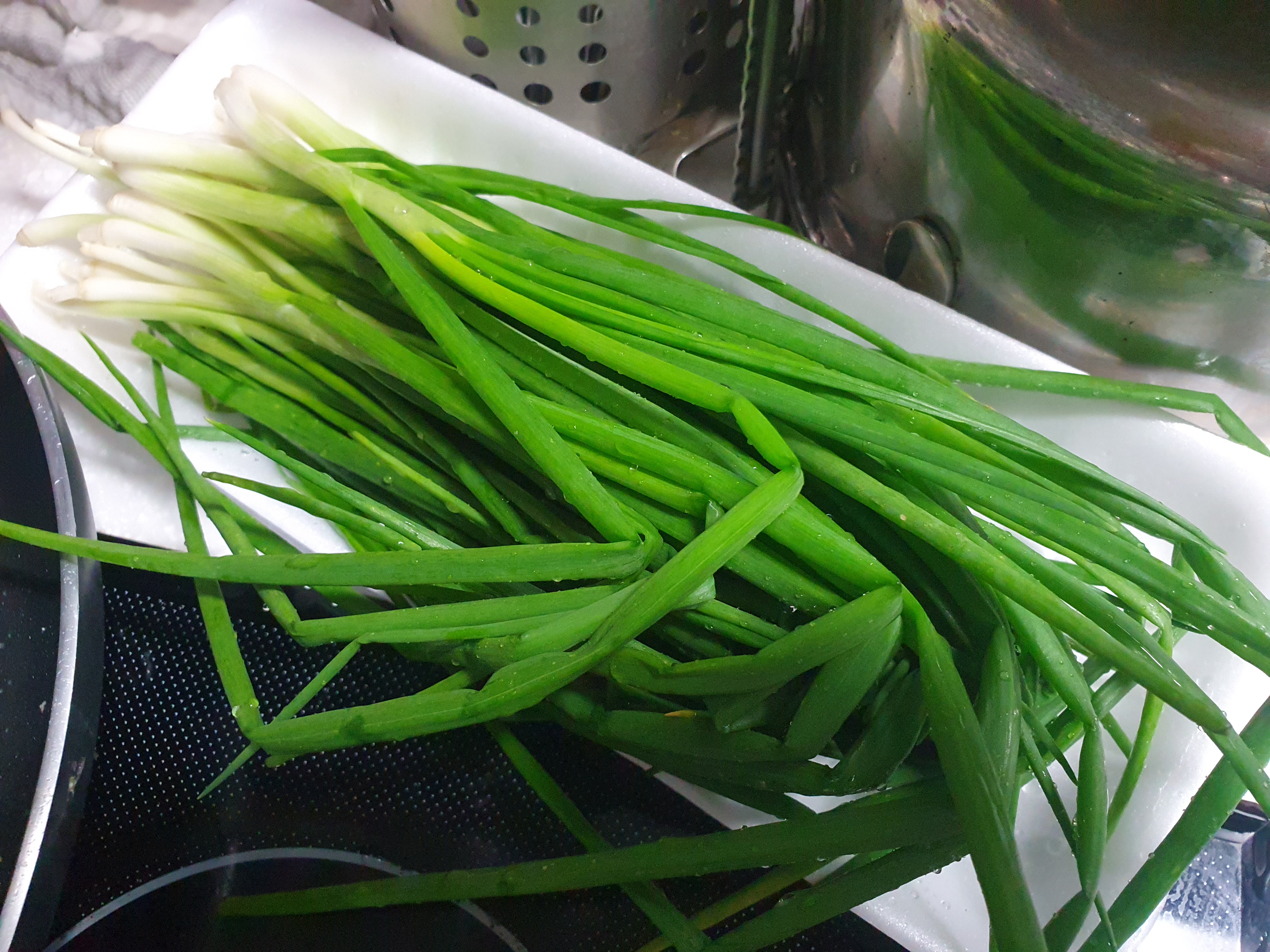 겉절이 맛있게 담그는법 씻은 쪽파