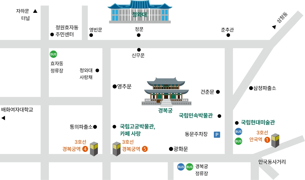 청와대 위치