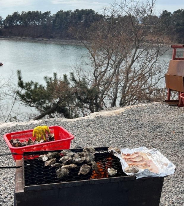 사천-비토섬-순애민박굴구이식당