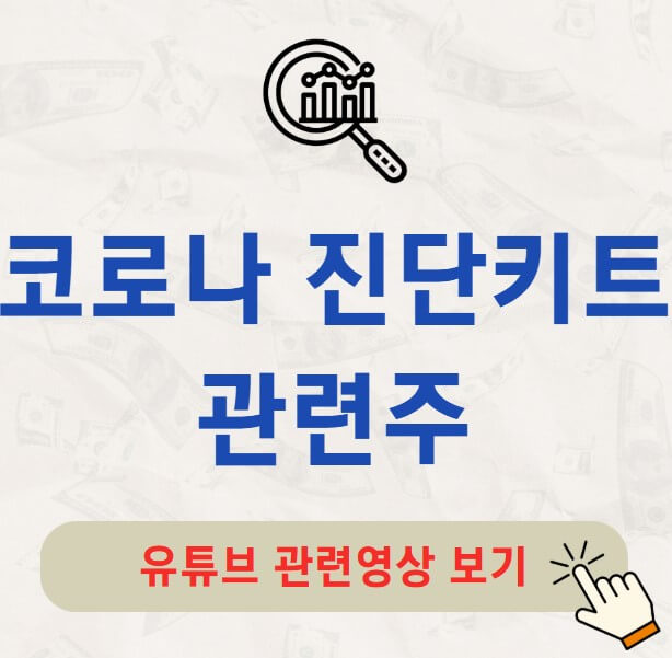 코로나 진단키트 관련주