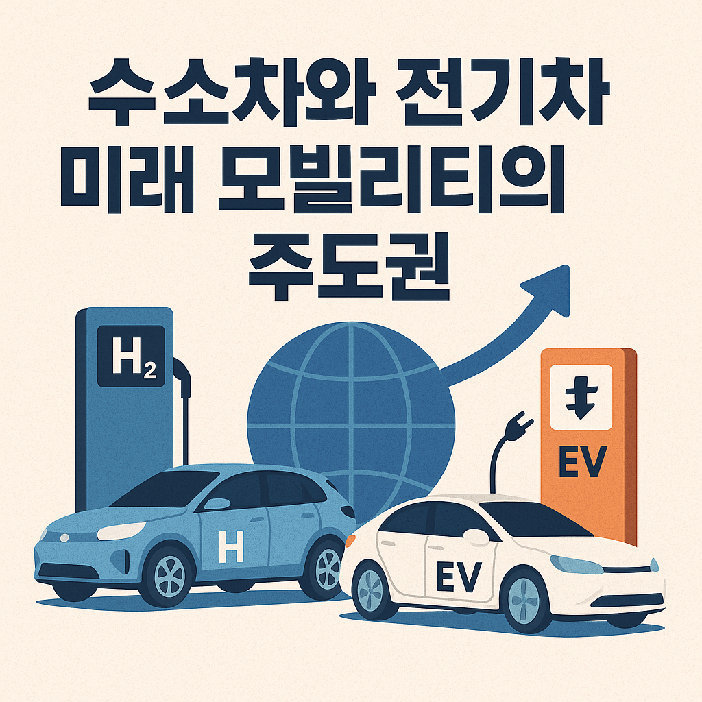 수소차와 전기차, 미래 모빌리티의 주도권
