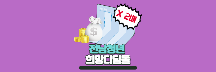 전남청년희망디딤돌통장