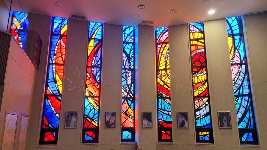 항동성당 스테인드글라스