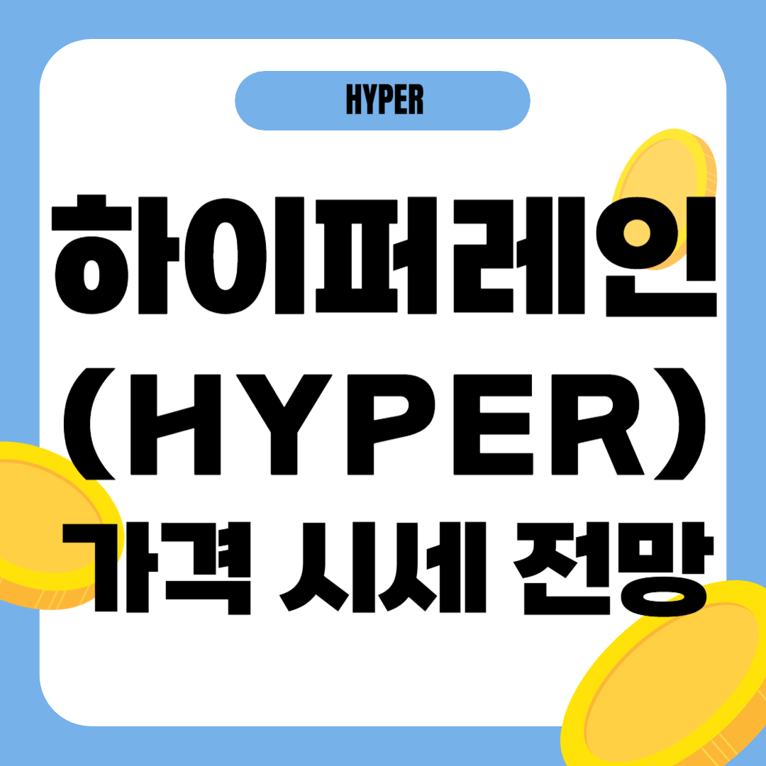 하이퍼레인코인(HYPER) 업비트 신규거래, 실시간 시세, 전망