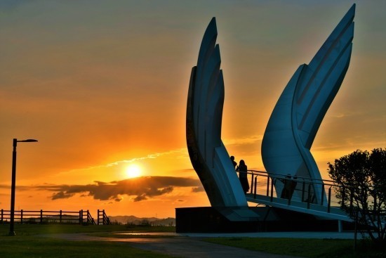 대한민국 문화의 달-자은도 피아노 축제-동백파마머리벽화-퍼플섬