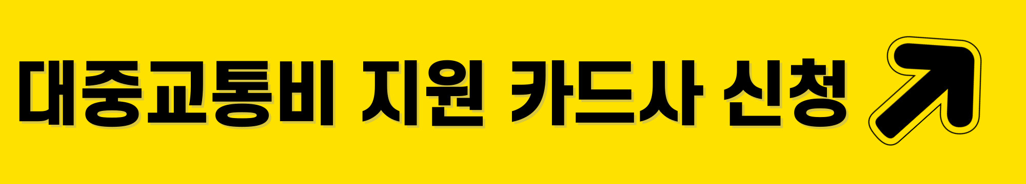 서울시 청년 교통비 지원사업