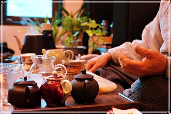 경남 하동 맛집 토담집, 4가지 차, 디저트, 다식, 프리미엄 티 코스