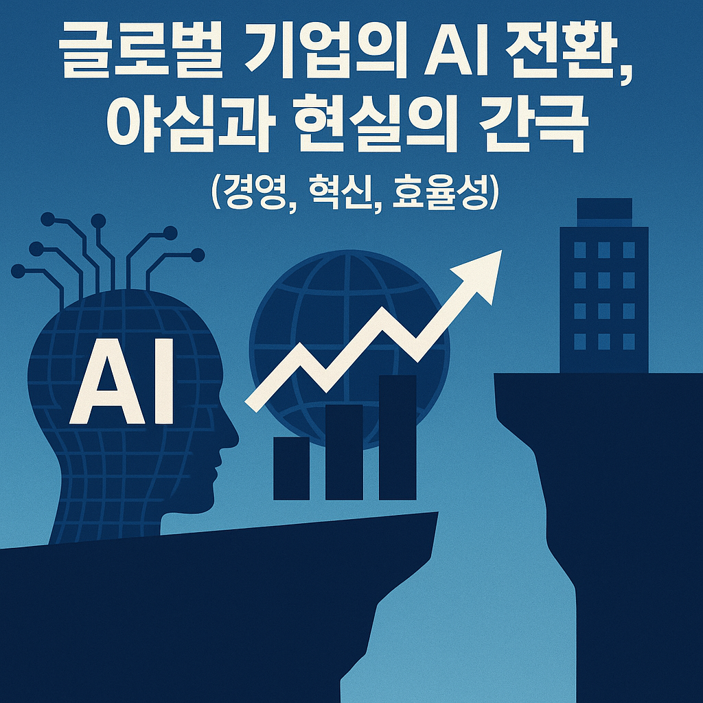 글로벌 기업의 AI 전환, 야심과 현실의 간극 (경영, 혁신, 효율성)
