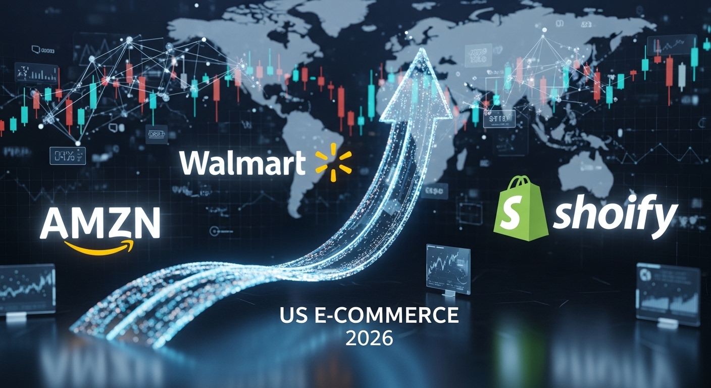 2026년 미국 이커머스 주식 전망: 아마존 vs 월마트 vs 쇼피파이, 승자는 누구?