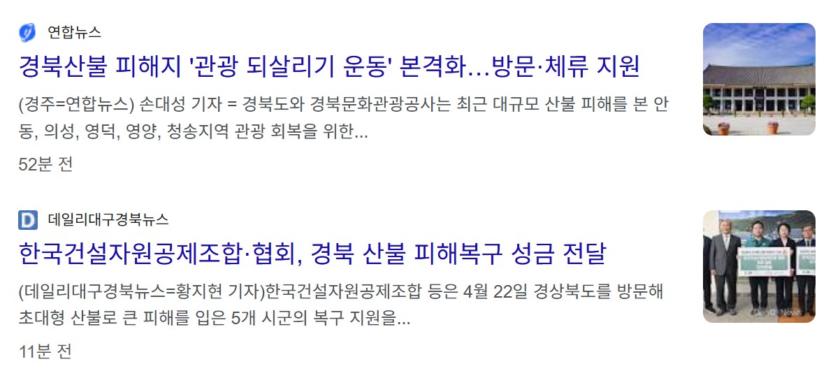 재난지역 후원