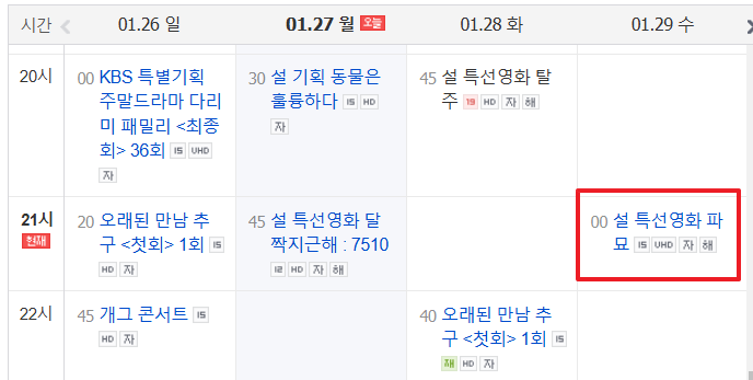 설날 특선영화 추천 파묘 줄거리