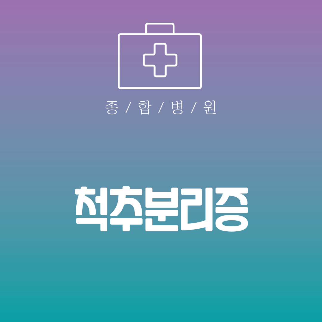 척추분리증