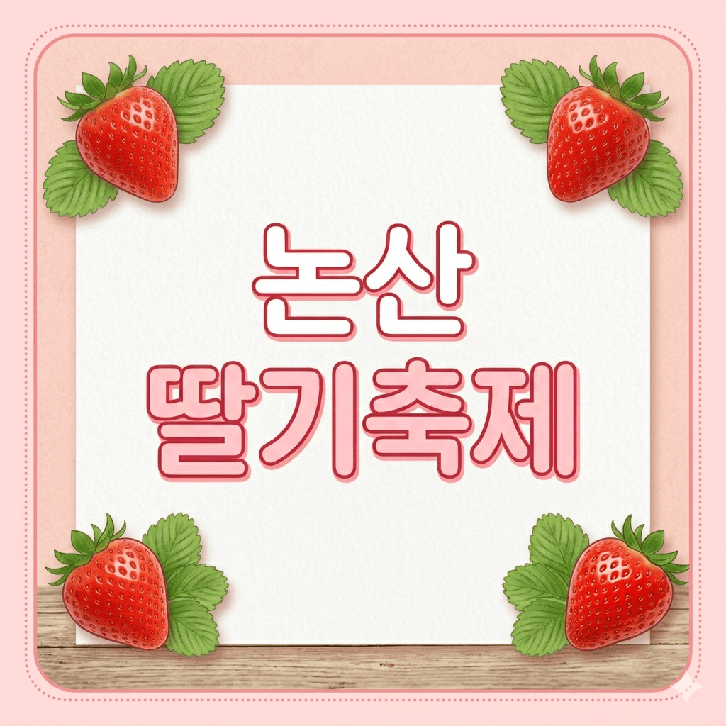 논산 딸기축제