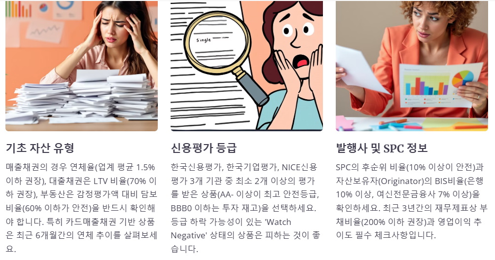 투자시 체크사항